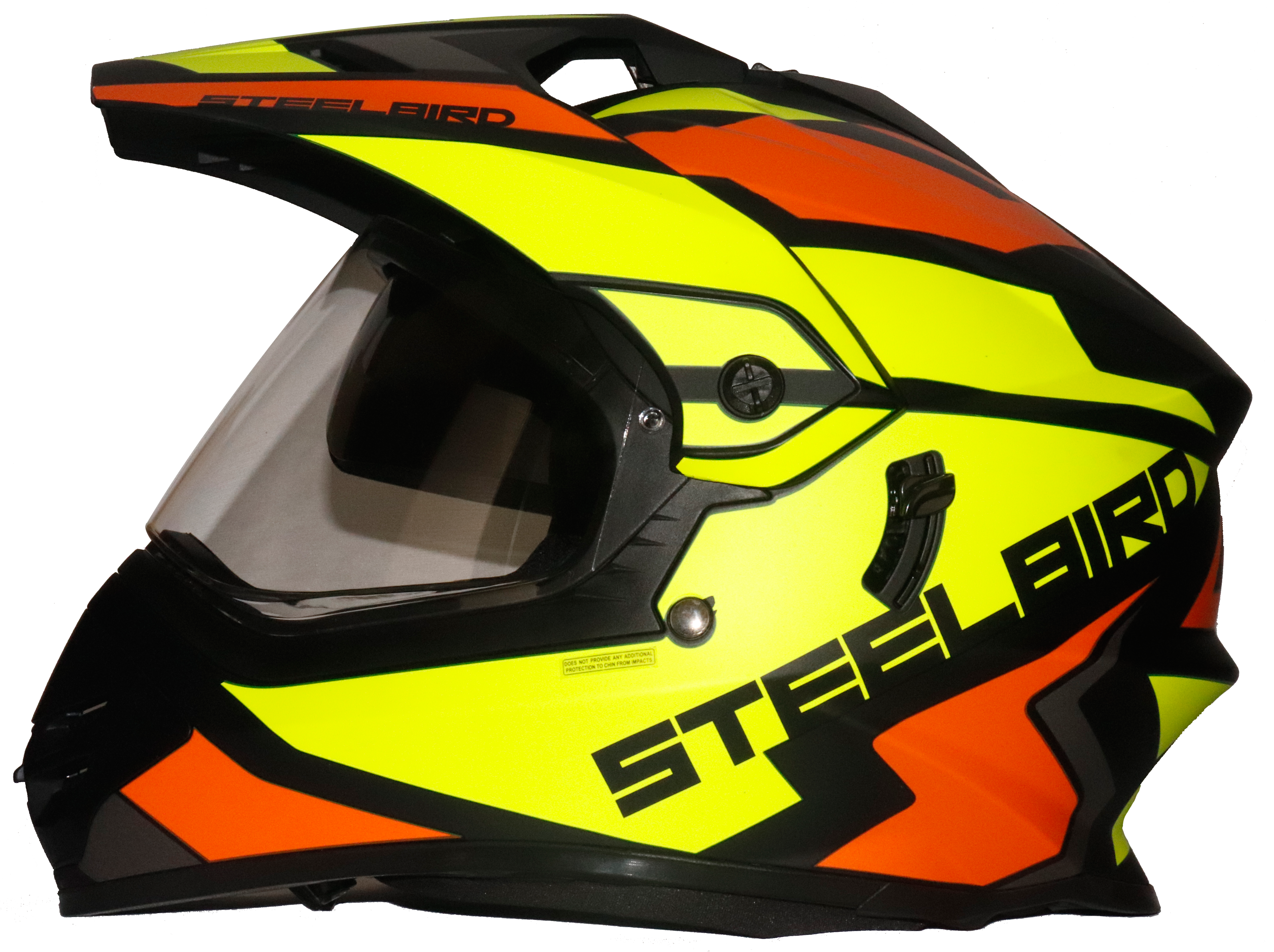 SB-42 Bang Silt Mat Black With Neon (Clear With Sun Shield)